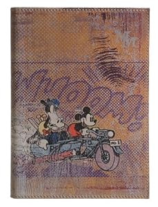 Vintage Mickey Motorcycle Leather Journal