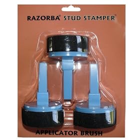 Razorba Stud Stamper Applicator Brush