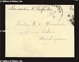 LUCRETIA R. GARFIELD - FREE FRANK SIGNED - DOCUMENT 254445