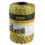 Zareba RSW660HD Electric Fence Heavy Duty Black and Yellow Poly Wire, 660-Feet
