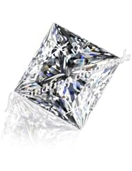 0.75 Ct Ornamental Princess Cut:Very Good Natural Loose Diamond SI2 GIA Certified