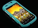 TURQUOISE Hard Rubber Feel Plastic Case for HTC Mytouch 4G [In Twisted Tech Retail Packaging]