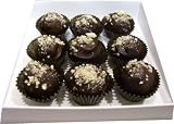 Dark Chocolate Marzipan Truffles 9 pcs