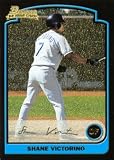 2003 Shane Victorino Bowman Baseball MLB Rookie Cards - Uncirculated And Encased in Holder (Philadelphia Phillies)