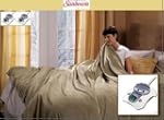 $195 SUNBEAM 'Luxury Microplush' Heat...