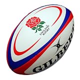 GILBERT England International Replica Rugby Ball , 4, ENGLAND
