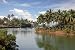 Beautiful Tropical Scene at a Beach in Indian Goa - 24"W x 16"H - Peel and Stick Wall Decal by Wallmonkeys
