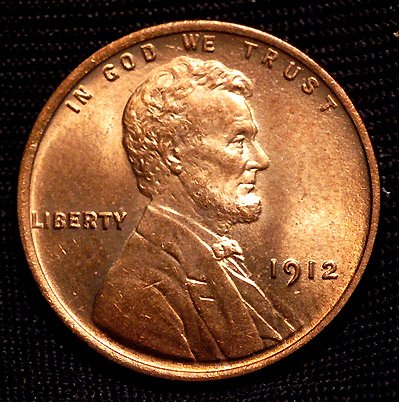 Buy 1912 Lincoln Cent Penny MS-66 Red