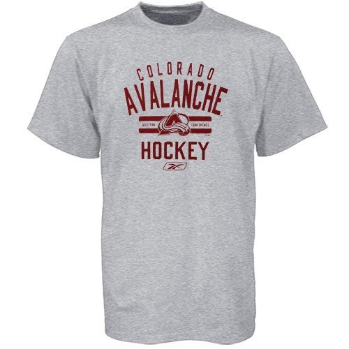 Buy Reebok Colorado Avalanche Ash Authentic T-shirt by Reebok