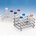 Bel-Art Scienceware 198580001 Steel Poxygrid 50ml Wire Centrifuge Tube Rack with Black Epoxy Coat
