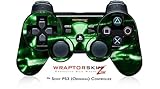 Sony PS3 Controller Skin Radioactive Green