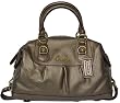 Coach Steel Leather Ashley Sabrina Satchel Duffle Bag Purse Tote 15445