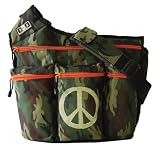 Diaper Dude Diaper Bag, Camo Peace