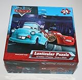 IMAGE OF Disney Pixar Cars 24 Piece Lenticular Puzzle Mcqueen & Mater