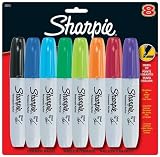 Sharpie Chisel Assorted 8 Pack