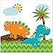 Rhode Island Novelty 3 Inch Dinosaur Bubble Bottles, Two Dozen per Order