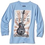 Wes and Willy Boys 8-20 Long Sleeve Rock Revolution Tee