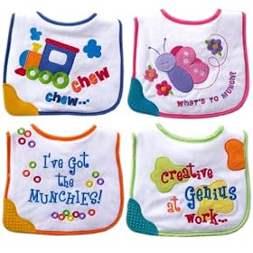 Applique Feeder Bib with Teether