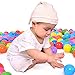 Honory 100pcs Colorful Ball Fun Ball Soft Plastic Ocean Ball Baby Kid Toy Swim Pit Toy