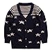 eTree Baby Boys' V Collar Buttons Striped Stars Cashmere Cardigan Sweater