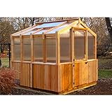 UPC 691530000518 product image for 8'x8' Cedar Greenhouse | upcitemdb.com