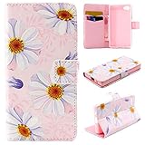 UNEXTATI Xperia Z5 Mini 用 ケース PU レザー 手帳型ケース カバー 液晶保護 カード収納 スタンド機能 Sony Xperia Z5 Compact (Mini) 対応 (