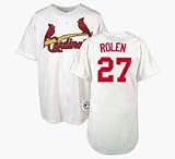 Scott Rolen St. Louis Cardinals Authentic Home Jersey, With #27 from Majestic Athletic