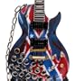 Zakk Wylde Miniature Black Label Society Beer Caps Guitar Model