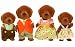 Sylvanian Families Chocolate Labrador Family