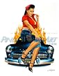 Mercury Rising Art Print Giclee' by Dave Nestler