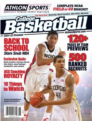 2011-12 Athlon Sports College Basketball Magazine Preview- Georgia Bulldogs/Georgia Tech Yellow Jack
