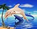 Bottle Nose Dolphin 3D Woodcraft Construction Kit