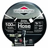 UPC 859826000042 product image for Briggs and Stratton 8BS100 100-Foot Premium Heavy-Duty Rubber Garden Hose | upcitemdb.com