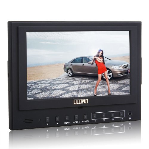 Lilliput 5D-II/O/P PEAKING Zebra Exposure Filter HDMI IN OUT 7" TFT LCD Monitor with FREE Cable On Sale