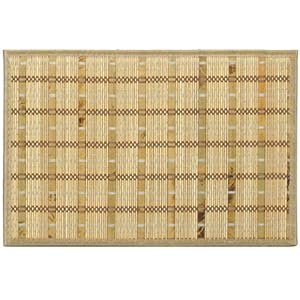Laser Printed Split Bamboo Placemat 18 x 12 Set 6 by 