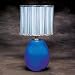 Blue Glow Melon Lamp