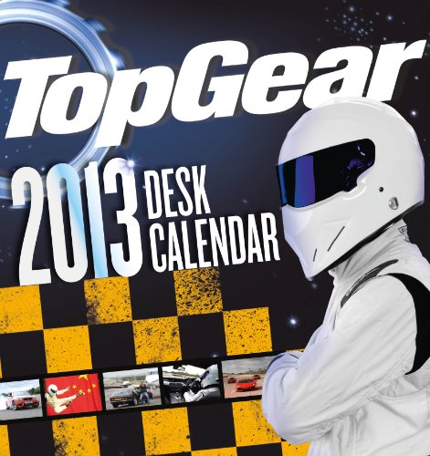 Official Top Gear Desk Easel 2013 Calendar