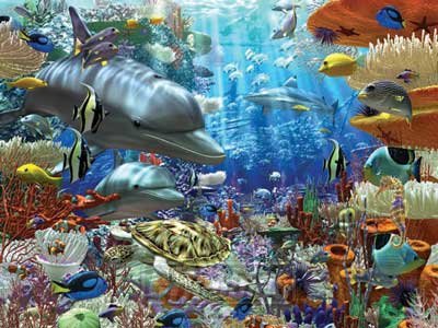 Image of Ravensburger Oceanic Wonders 3000 Piece Jigsaw Puzzle