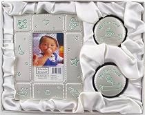 3-Piece Baby Album Gift Set, Black