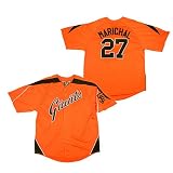 San Francisco Giants Juan Marichal Cooperstown Laser Button Front Jersey