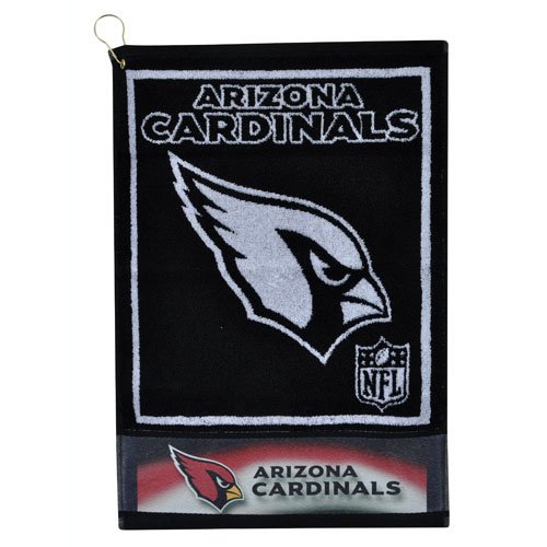 Arizona Cardinals NFL Heavyweight Jacquard Golf Towel (16x24