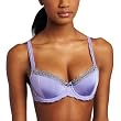 Felina Women's Tricia Lace Trimmed Satin Contour Bra