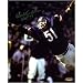 Dick Butkus Chicago Bears -Leaping- 8x10 Autographed Photograph with HOF Inscription Image