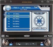 Jensen VM9212 Multimedia CD/DVD Receiver with 7" Touch Screen