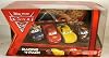 Disney Pixar Cars 2 Movie Racing 4-Pack with Lightning McQueen, Ronnie Del Cooper, Max Schnell and Jeff Gorvette Exclusive