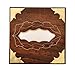 #1 Tissue Box Cover - Kleenex Square Facial Tissue Box Wood Tissue Box Cover - Tissue Holder / Tissue Paper Dispenser - Decorative Case for Standing Upright Tissues
