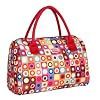 kora K7-098 Insulated Fashion Lunch Tote, Red