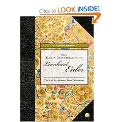 The Early Mathematics of Leonhard Euler (Spectrum)
