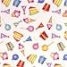 Birthday Treats Flat Wrap - 30 x 20 (2 Sheets)