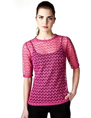 Limited Collection Floral Lace T-Shirt